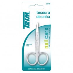 Trim Tesoura P/unha Ponta Curva