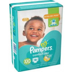 Fralda Pampers Confortsec Xxg/16un/ (8)