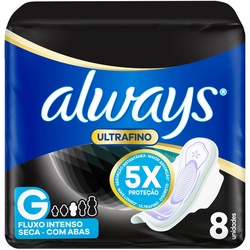 Absorvente Always Noites Tranquilas C/08 Seca@