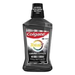 Enxaguante Colgate Total 12 500ml Carvao