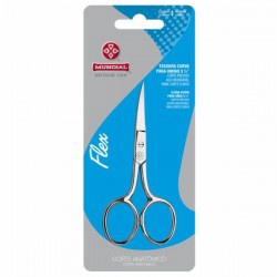 Tesoura Mundial Unha Flex Curvabc327