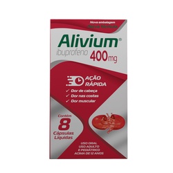 Alivium 400mg C/8 Cprs Gelatinosa