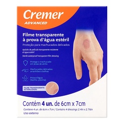 Curativo Cremer Filme Prova D´agua C/4un