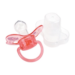 Chupeta Kuka Dec Neon Sil N2 Rosa