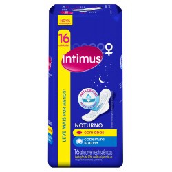 Absorvente Int Gel Noturno C/ab C/16 Un