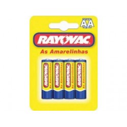 Pilha Rayovac Aa C/4