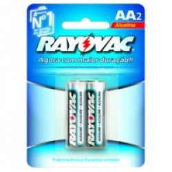 Pilha Rayovac Alc Aa2 C/2