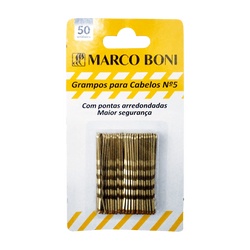 Grampo N5 Dourado Cart C/50 Marco Boni