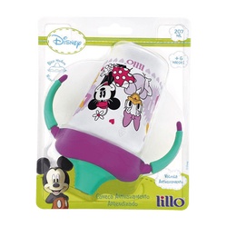 Caneca Antivazamento C/alca Disney Lilas