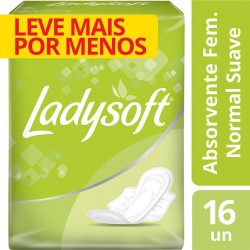 Absorvente Ladysoft C/abas C16