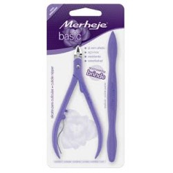 Alicate Cut Merheje+espatula Lilas