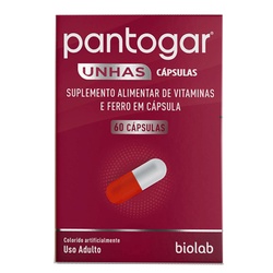 Pantogar Unhas C/60caps