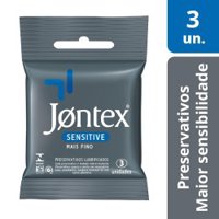 Preservativo Jontex Sensitive C/3un