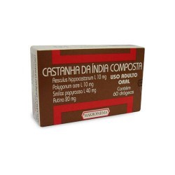 Castanha Da India C/60 Drg Makrofa