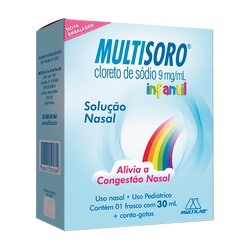Multisoro Infantil 0,9% 30ml