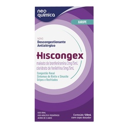 Hiscongex 2+5mg/5ml Xpe 120ml Neoquimica