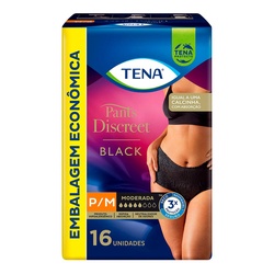 Fralda Ger Tena Discret Black P/m C/16