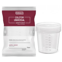Coletor Unirvesal Farmax 70ml