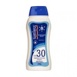 Protetor Sol Sunless Fps30 200gr Toque Seco