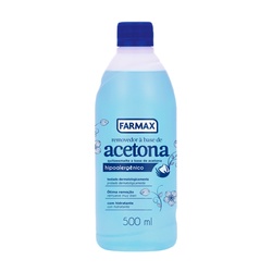 Acetona Farmax 500ml Solucao Nova