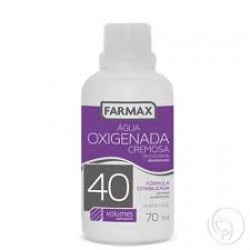 Agua Oxigenada Farmax 40vl 70ml Cremosa