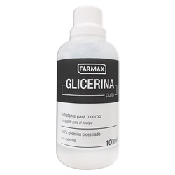 Glicerina Pura Bi Destilada 100ml