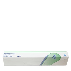 Agulha Novo Fine 32g X 4mm C/7