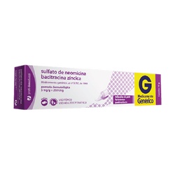 Sulfato Neomicina+bacitracina Pom 15g