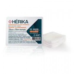 Compressa Gaze Esteril 11f C/10un Herika