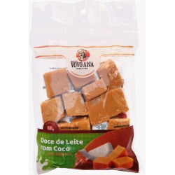 Doce De Leite Tablete Coco Lascado 160g