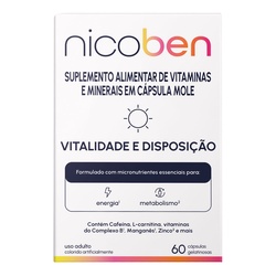 Nicoben Vital E Dispos C/60cps