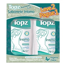 Sabonete Intimo Promo Natural Fresh Topz 200m