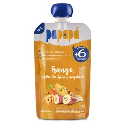 Papinha Papapa Frango/g.bico/vege 120g