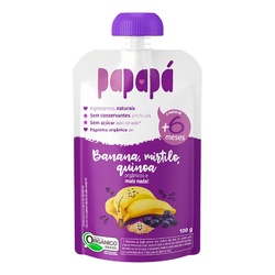 Papinha Papapa Banana/mirti/quinoa 100g