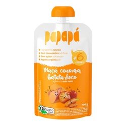 Papinha Papapa MaÇa Cenoura B.doce 100g
