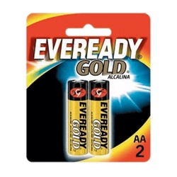 Pilha Eveready Gold Aa-2 C/2