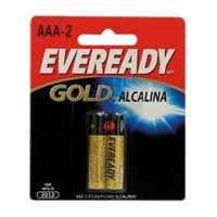 Pilha Eveready Gold Aaa-2 C/2