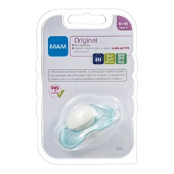 Chupeta Mam Original +6m Azul Unit