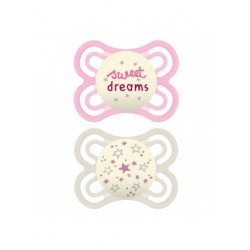Chupeta Mam 0-6m Rosa Dupla