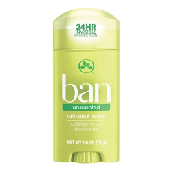 Desodorante Solido Ban Unscented 73g