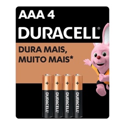 Pilha Duracell Aaa C/04