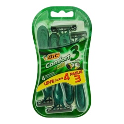 Aparelho Barb Bic Comf 3 Adv Pele Sensiv L4p3