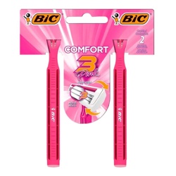Aparelho Barb Bic Comfort 3 2un Pink