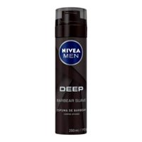 Espuma Barb Nivea Deep Suave 200ml