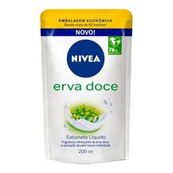 Sabonete Liq Nivea Erva Doce 200ml Refil