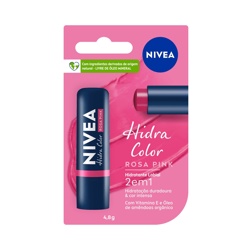 Hidratante Nivea Labial Color Rosa Pink 4,8g