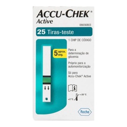 Accu Check Active Tiras Glicose 25un