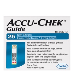 Accu Chek Guide 25 Tiras