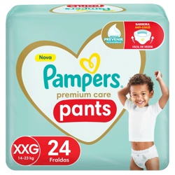 Fralda Pampers Pants Premium Care Xxg 24