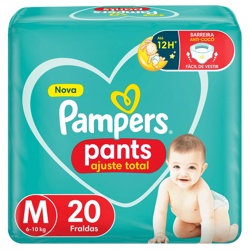 Fralda Pampers Pants M 20un